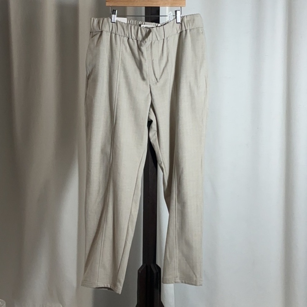 Zara Slim Fit Herringbone Pants Size XL